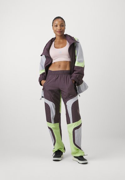 adidas by Stella McCartney ASMC TP - Pantaloni de trening - mineral red/pulse lime