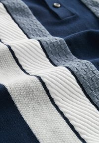 Next STRIPED - REGULAR FIT - Polokošeľa - navy