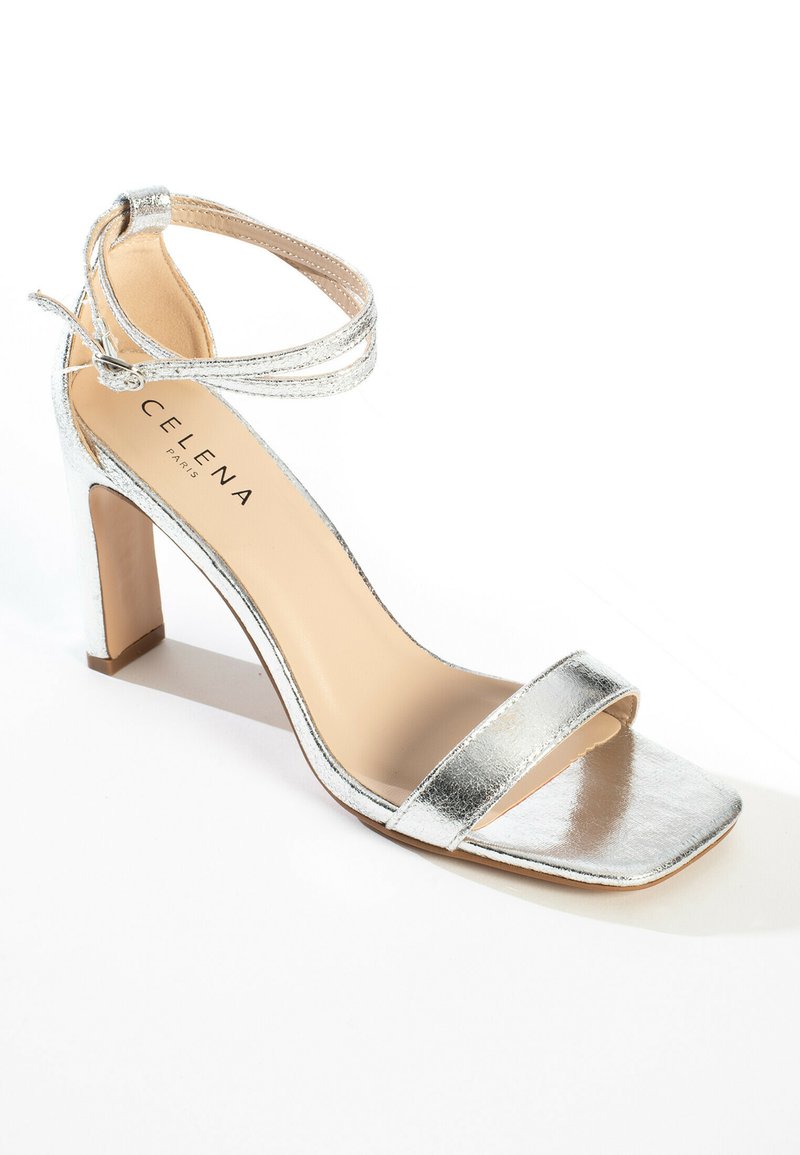 Damen Pumps | Celena CORY High Heel Sandalette silver/silberfarben - LQ90371 Damen Pumps | Celena CORY High Heel Sandalette silver/silberfarben - LQ90371