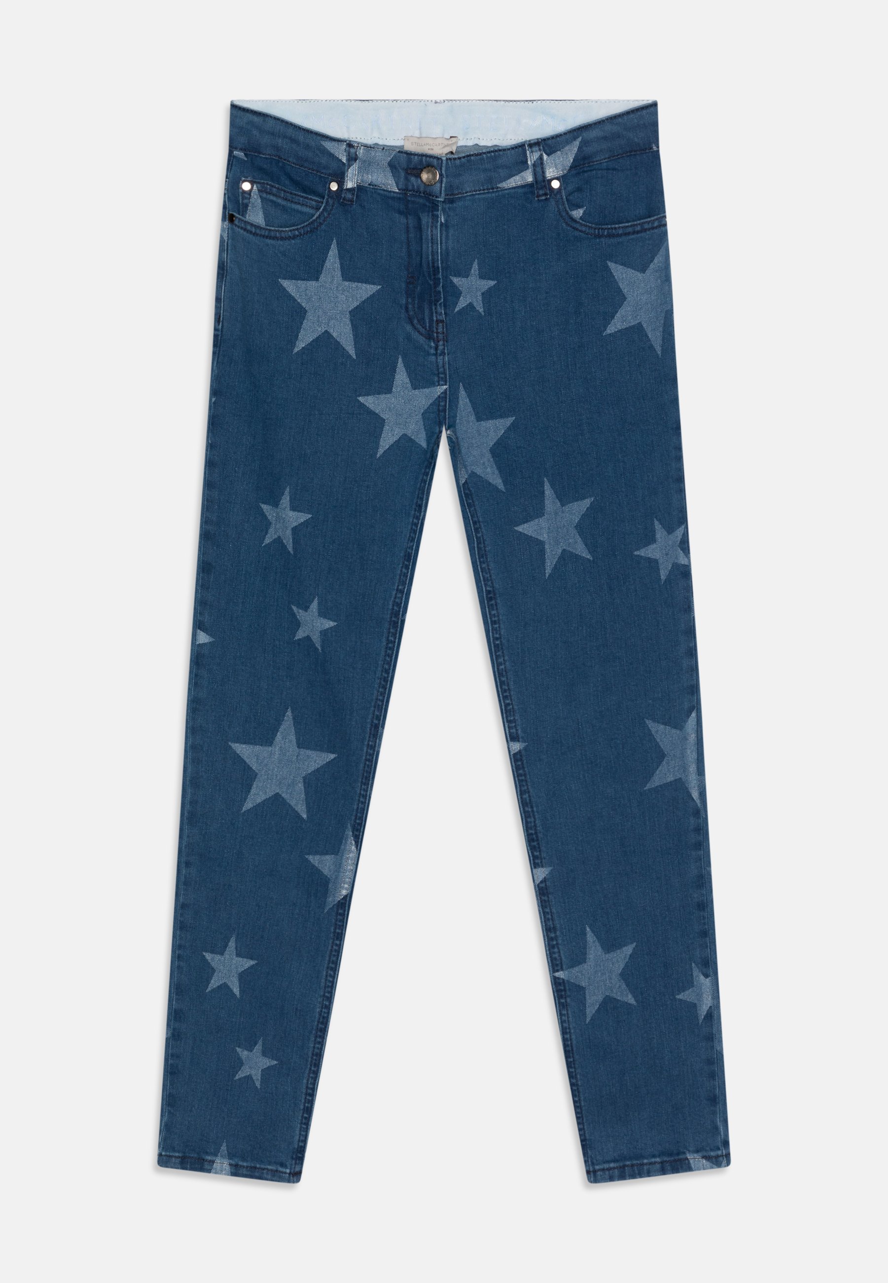 Stella McCartney Kids TROUSERS PRINTED STARS GIRL - Jeansy