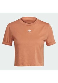 adidas Originals TOP ADICOLOR ORIGINALS REGULAR T-SHIRT - Marškinėliai su spaudiniu - hazy copper