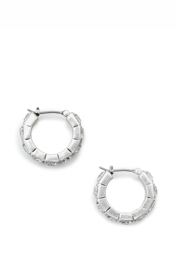 DOUBLE CRYSTAL HUGGIE - Ohrringe