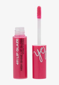 BH Cosmetics LOS ANGELES 411 LIP GLAZE HIGH SHINE CREAM GLOSS jasnoczerwony