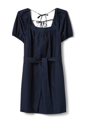Les Copains, DRESS WITH BELT - Vestido informal - blue