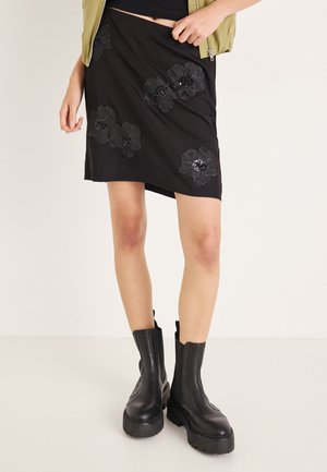 SKIRT - Minirock - black