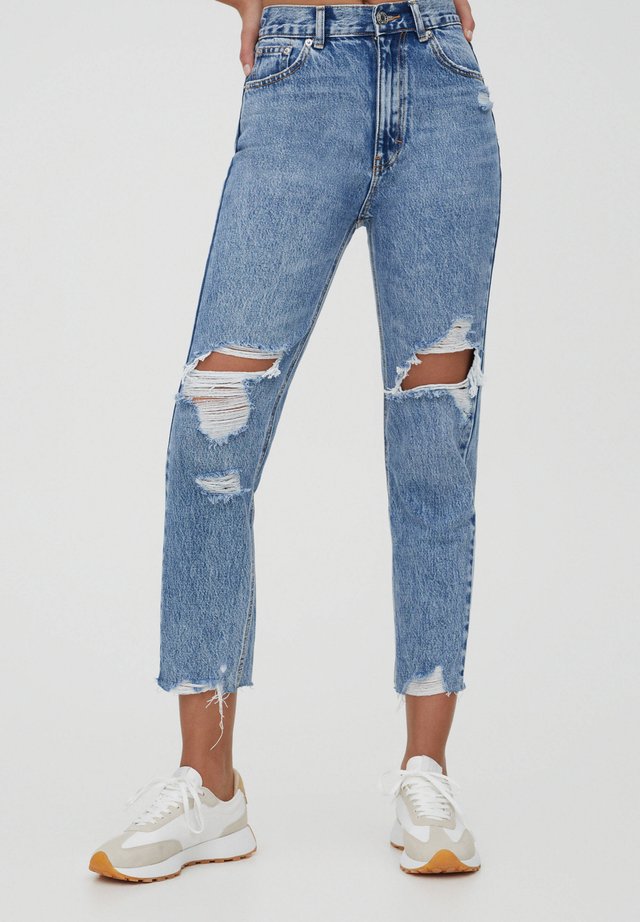 MOM - Jeans baggy - light blue