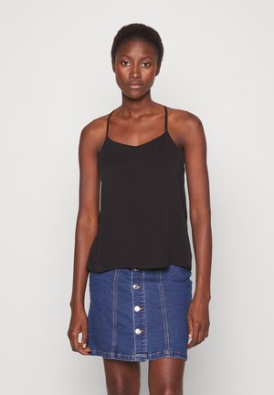 ONLY Tall ONLALMA LIFE CYRUS SINGLET - Μπλούζα - black