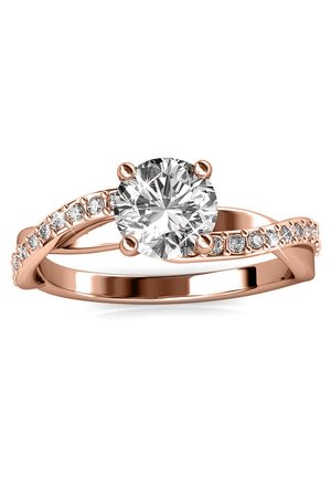 Bague - couleur or rose/multi