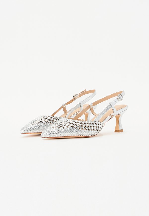 Classic heels - diva silver2