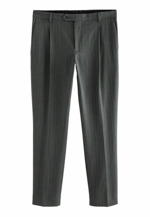 REGULAR FIT  STRIPE SUIT . - Stoffhose - grey