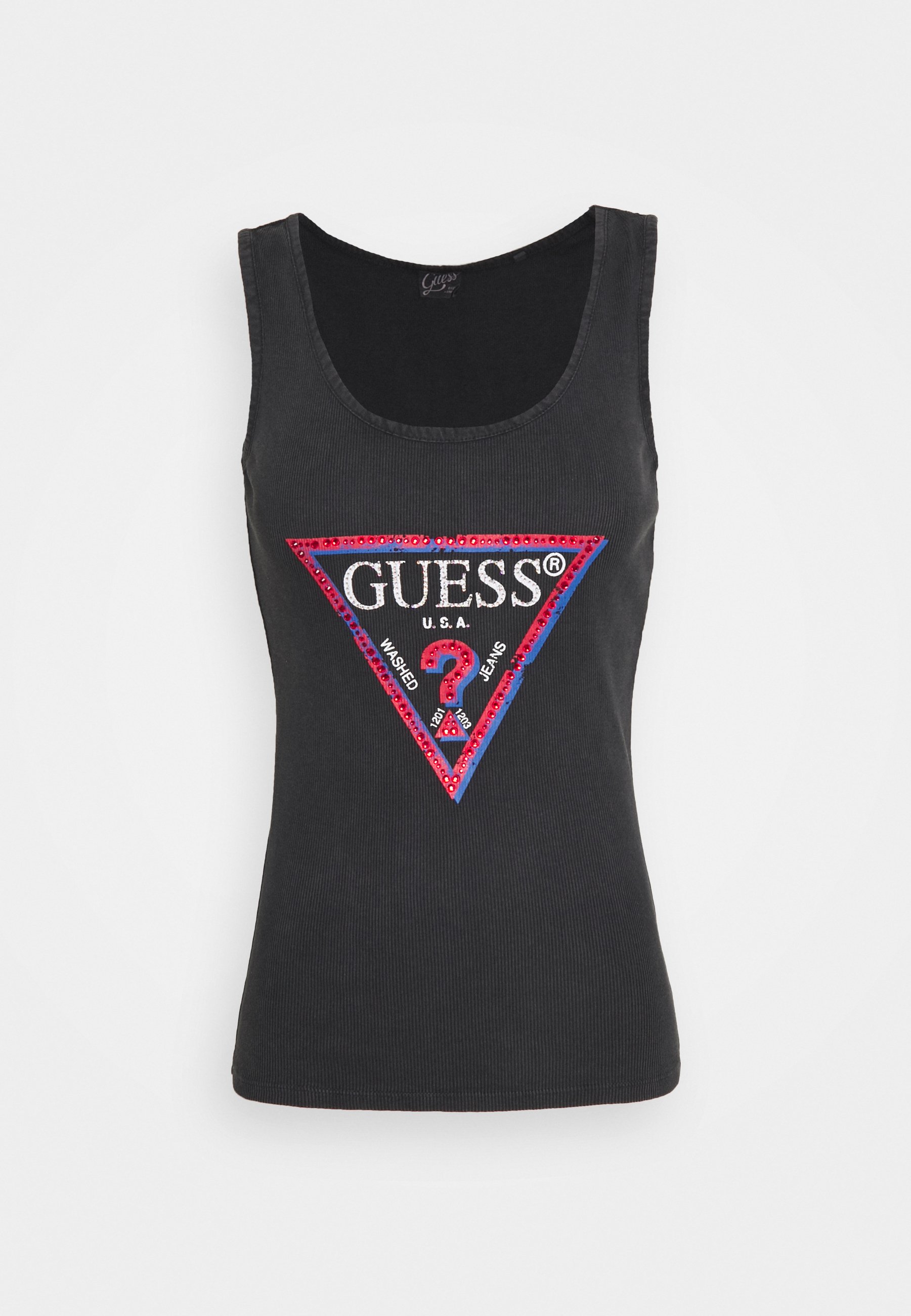 guess top black