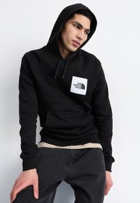 The North Face FINE HOODIE Sudadera black/negro