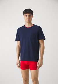 Lacoste - LOUNGEWEAR - Pižamos viršutinė dalis - navy blue Miniatiūros vaizdas 1