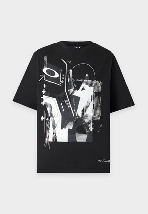 Oakley, ECHO ONE ICON TEE - Tričko s potlačou - pitch black