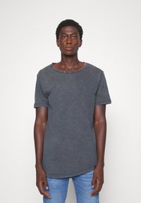 Lee SHAPED TEE - T-shirt básica - charcoal