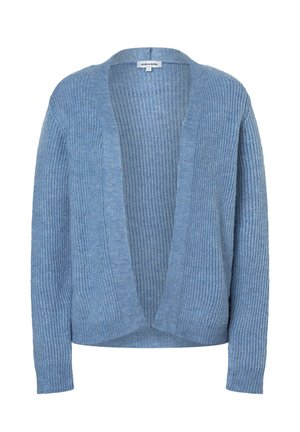 More & More, MORE & MORE FLAUSCHIG WEICHE STRICKJACKE - Cardigan - autumn blue