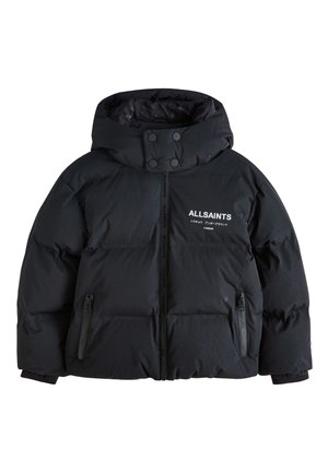 smALLSAINTS, REGULAR FIT - UNDERGROUND SHORT PADDED COAT - Zimná bunda - black