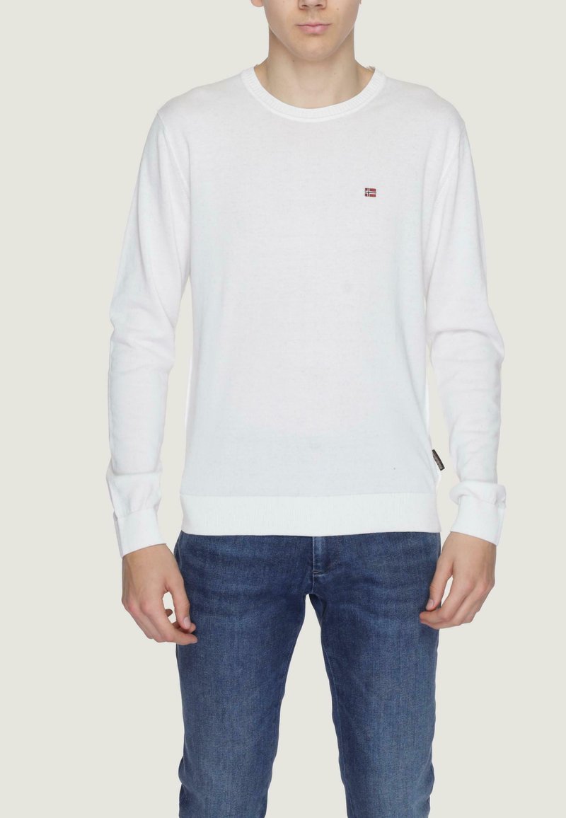 Napapijri Sweater wit Napapijri Sweater wit