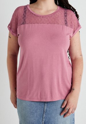 Print T-shirt - light pink