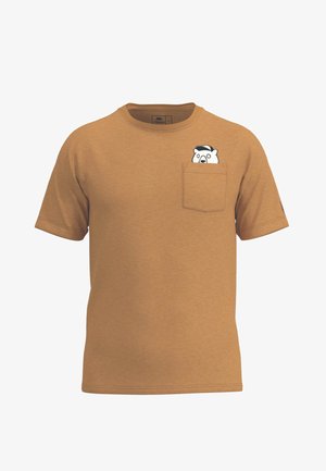 FORSBERG T-shirt con stampa - mustard
