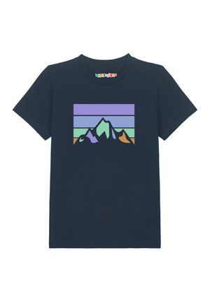 RETRO LANDSCAPE - T-shirt print - french navy