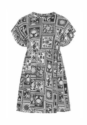 Yours Clothing, PLUS SIZE MINI DRESSES - Jurk - black