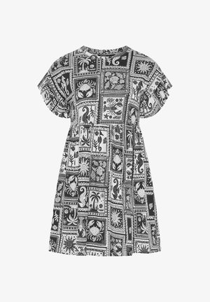 Yours Clothing, PLUS SIZE MINI DRESSES - Robe de jour - black