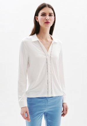 Button-down blouse - ecru