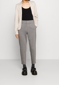 ONLY Petite Trousers - mottled grey