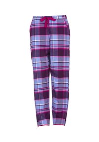 Cyberjammies HAZEL BRUSHED CHECK - Pyjamabroek - dunkellila