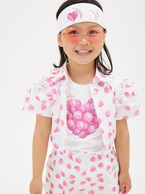 REGULAR TENNIS - T-shirts med print - bianco/ciliegia