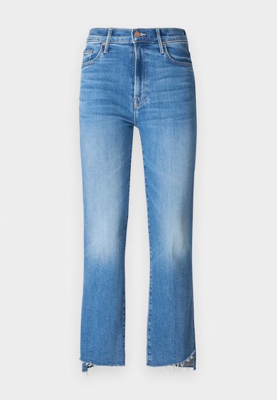 Mother THE INSIDER CROP STEP FRAY - Bootcut jeans - out of the blue
