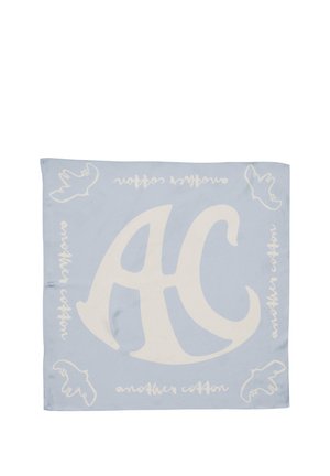 LETTERING - Scarf - blue