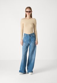 LOIS Jeans SKATER LOOSE - Brīva piegriezuma džinsi - stone