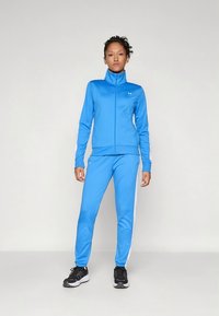 Under Armour TRICOT TRACKSUIT SET - Treniņtērps - blue atlantis/white