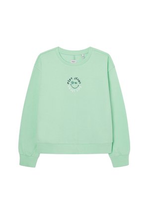 OMARA - Sweater - acid menta green