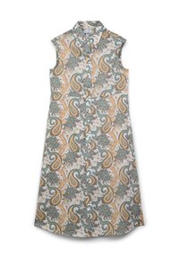 SMANICATO FANTASIA PAISLEY - Robe chemise - var bianco panna