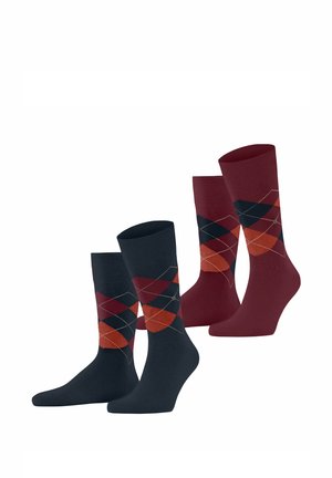 Burlington, EVERYDAY ARGYLE 2-PACK - Chaussettes - dark navy