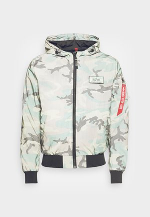 Alpha Industries HOODED - Tunn jacka - mottled olive