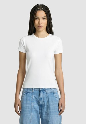G-STAR CAP SLEEVE - T-Shirt basic - white