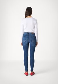 ONLY ONLPOWER PUSHUP  - Testhezálló fazon - dark blue denim