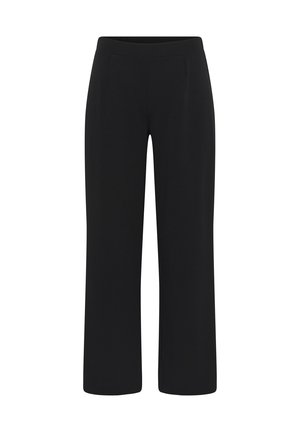 Kaffe Curve, KCATHENA LONG PANTS - Pantalon classique - black deep