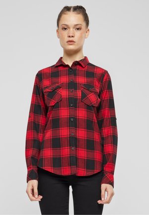 Brandit FLANELL - Chemisier - red black
