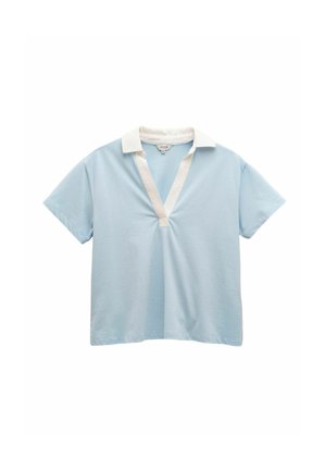 REGULAR FIT - TALLIE SHORT SLEEVE  - Bluză polo - blue