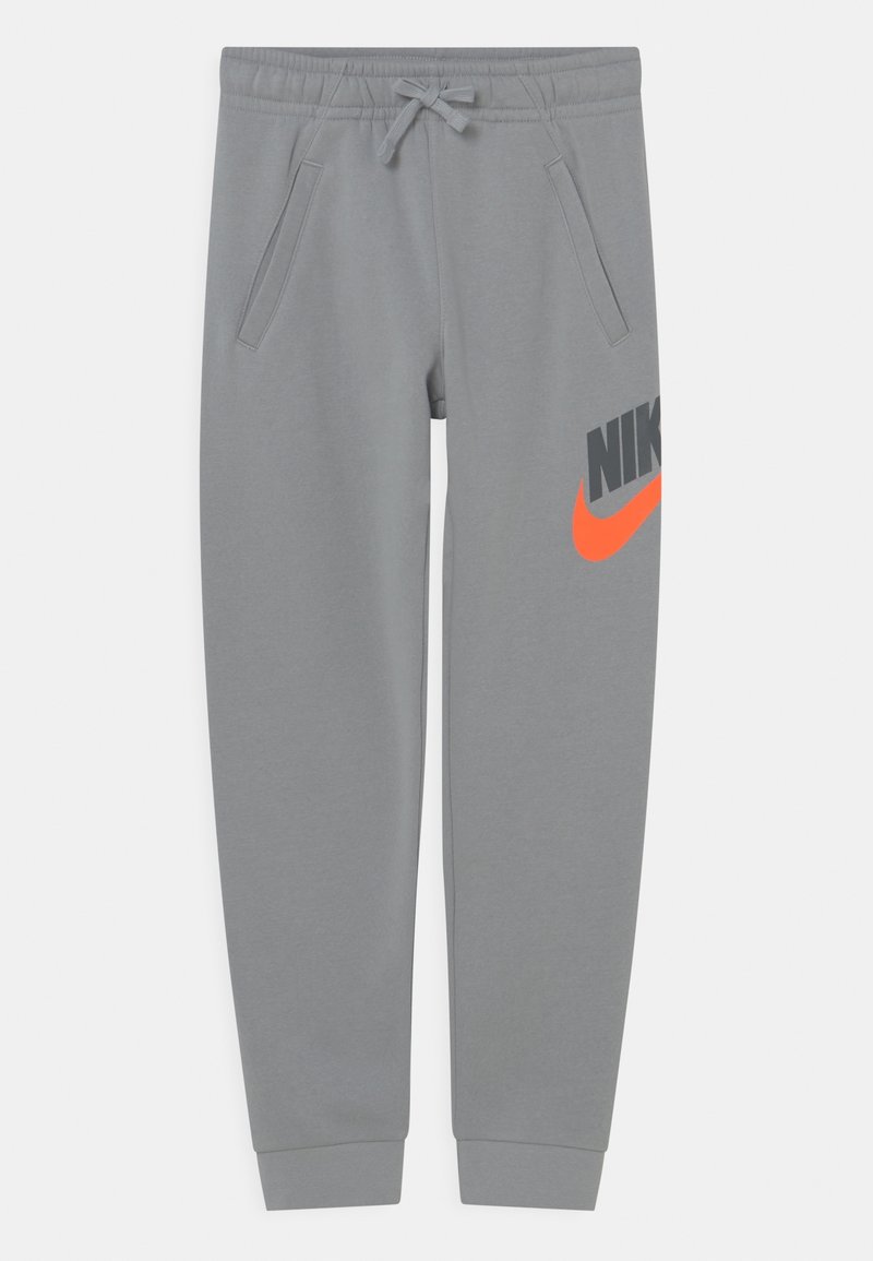 Nike Sportswear CLUB PANT UNISEX - Träningsbyxor - light smoke grey/pink foam/white