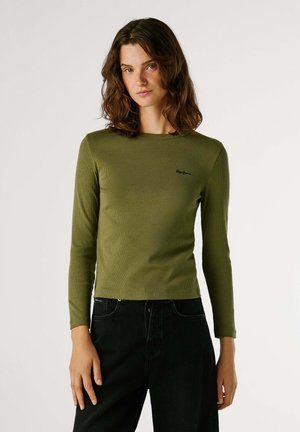 BETINA - Long sleeved top - khaki green