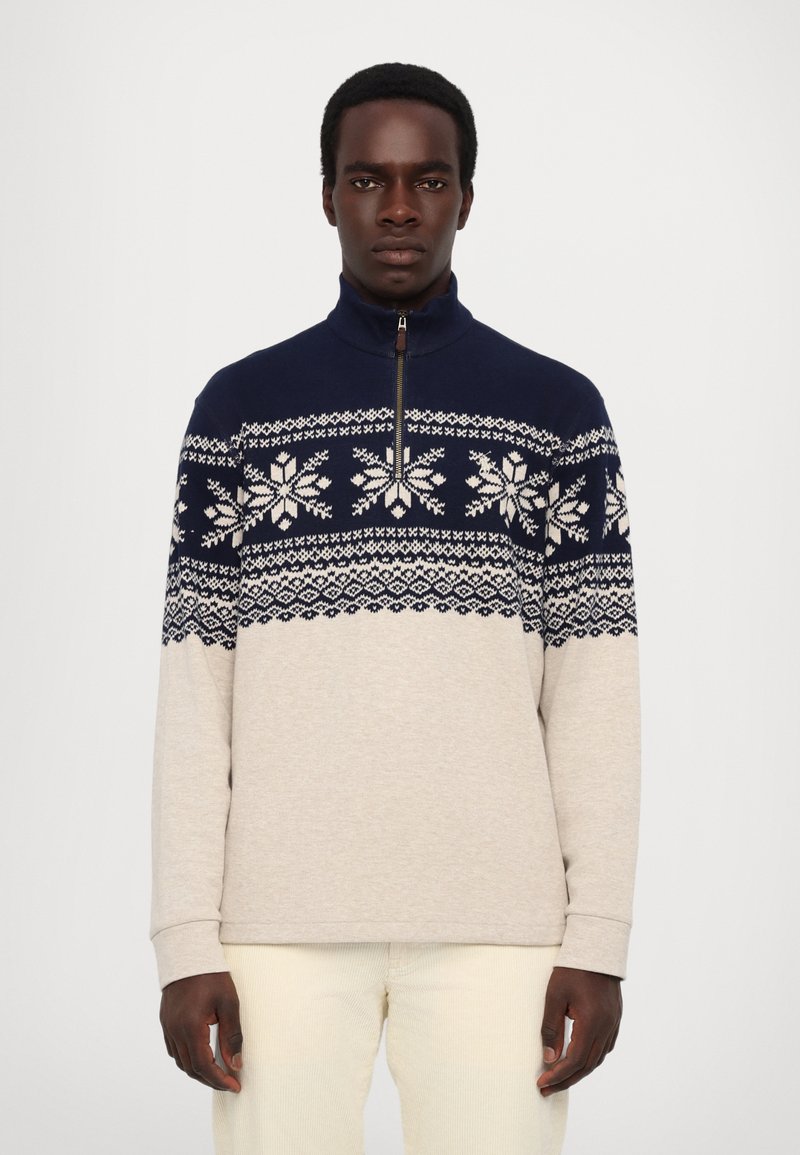 Polo Ralph Lauren LONG SLEEVE HALF ZIP - Pulover - multi coloured
