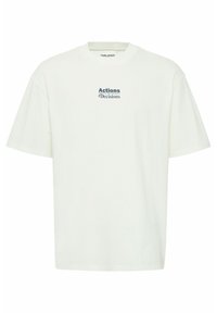 BHJAMIL - T-shirt print - snow white