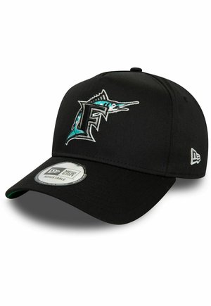 New Era, 9FORTY EFRAME SNAP   PATCH FLORIDA MARLINS - Cap - black