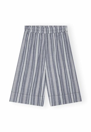 moshi moshi mind, BREEZE SHORTS STRIPE - Rövidnadrágok - sea blue/white